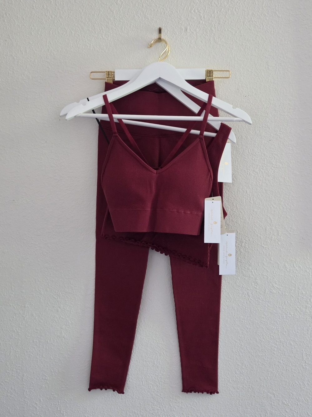 Spiritual Gangster 3-Piece Set | tops M/L | bottoms XS/S | RBY